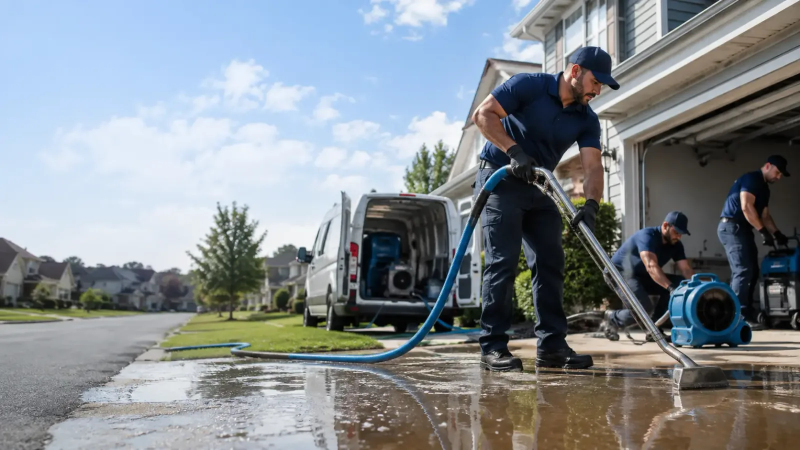 Flood Damage Restoration in Lake George, MI
